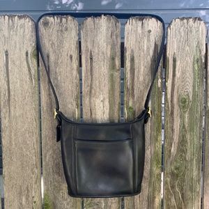 Black Coach Bucket Bag